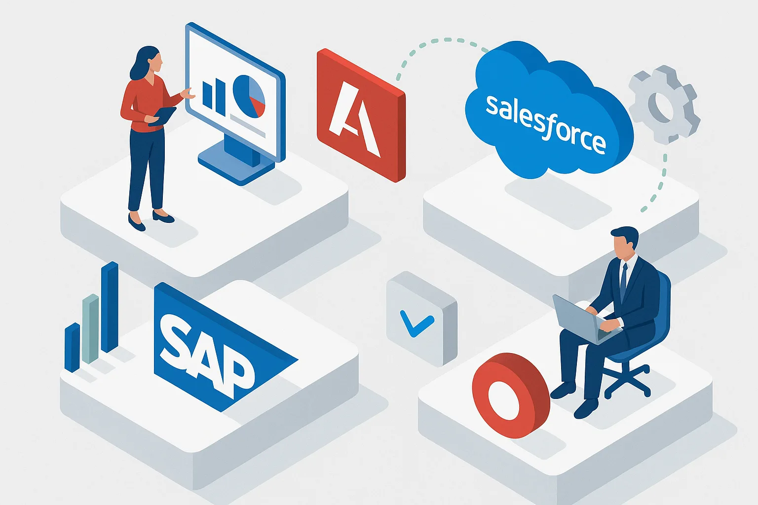 3. 主要パートナーの狙い:Adobe・Salesforce・SAP・ServiceNowの活用像