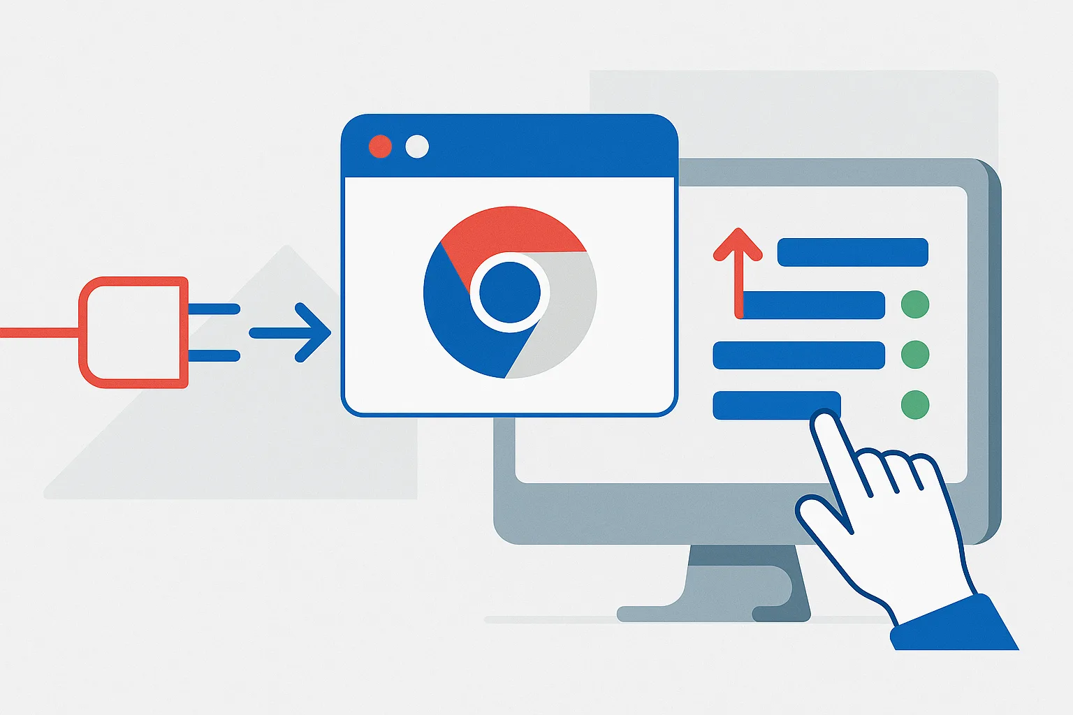 2. 仕組み：コネクタ→Chrome→画面操作の優先順位と限界