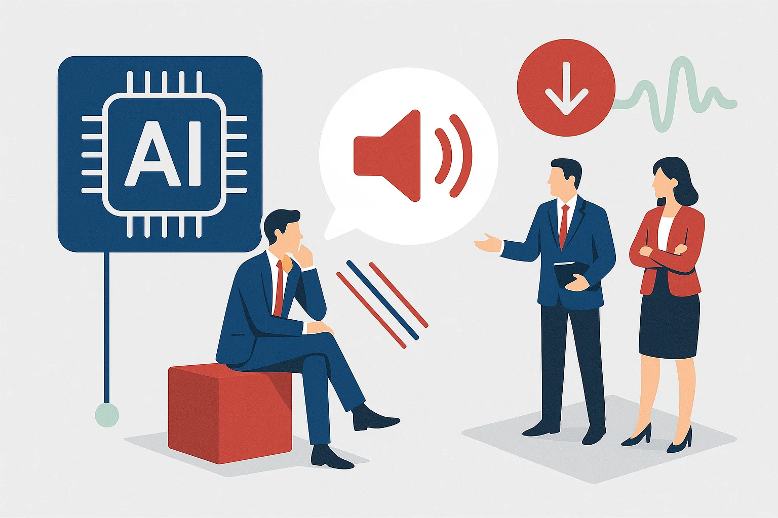 1. 企業向け音声AI市場の現状と「借りる音声」モデルの限界